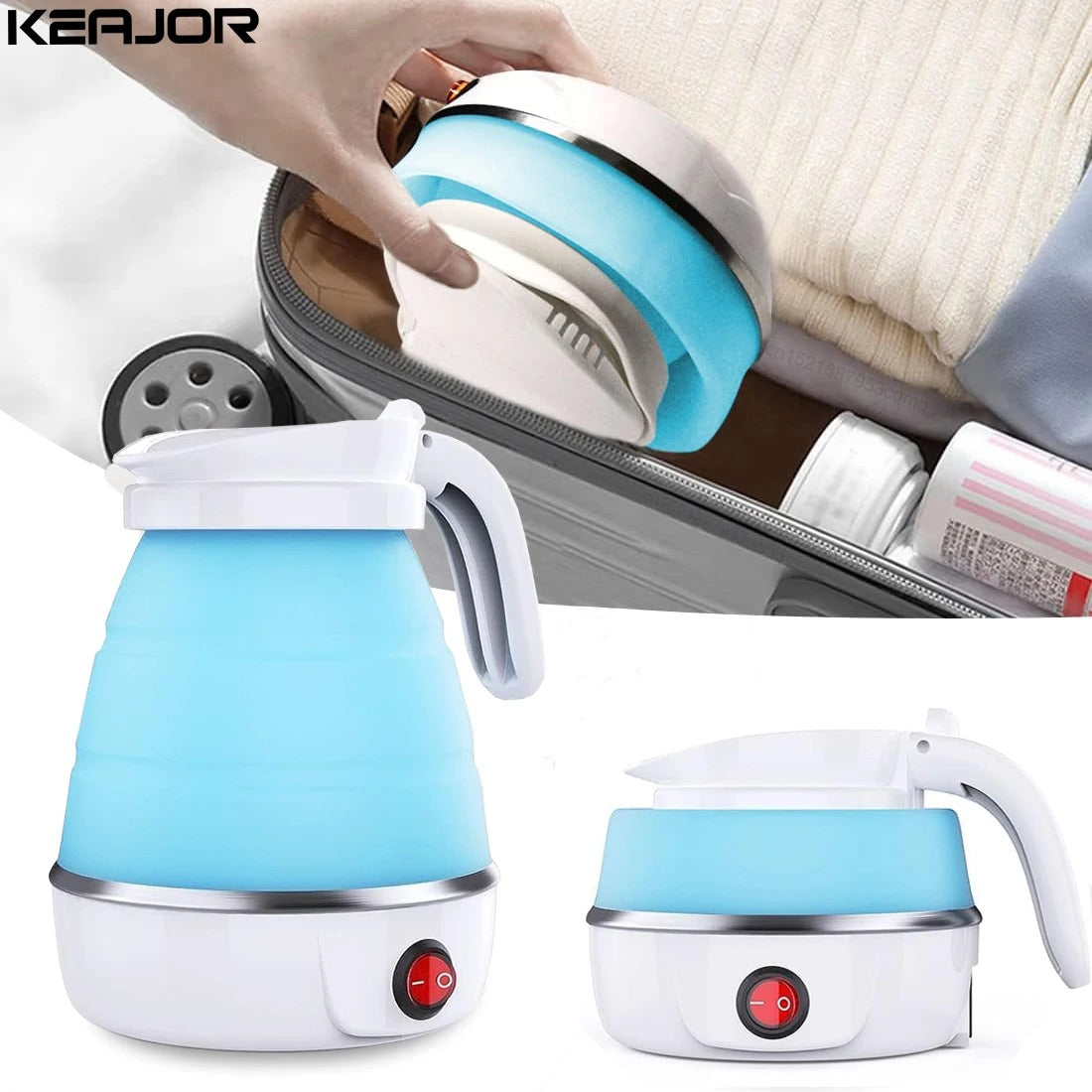 Portable Foldable Travel Electric Kettle
