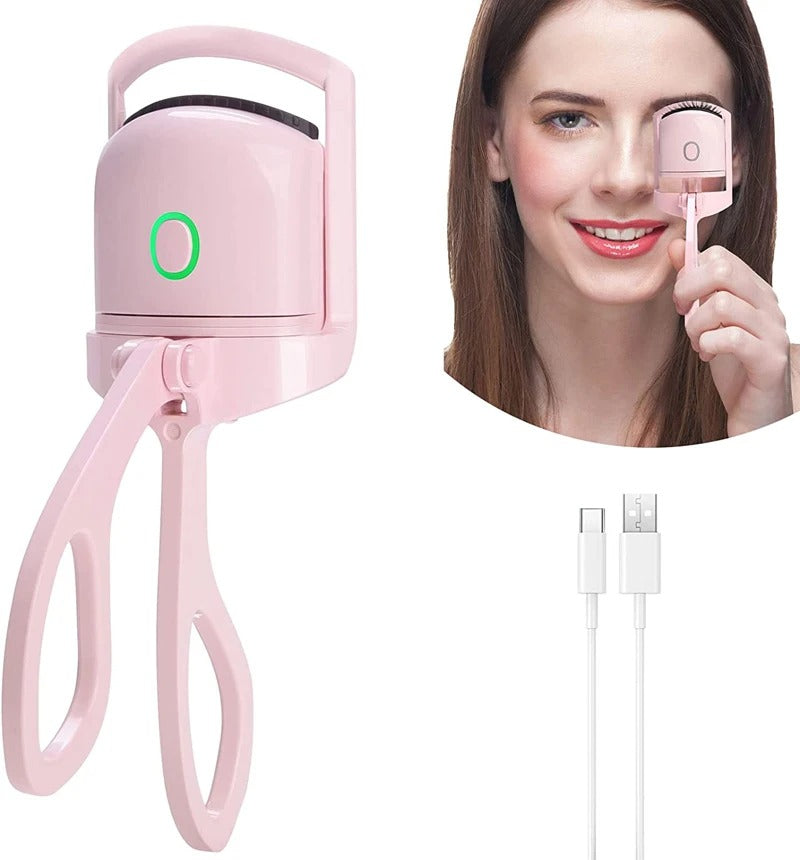 Heated Eyelashes Curler, USB Rechargeable
