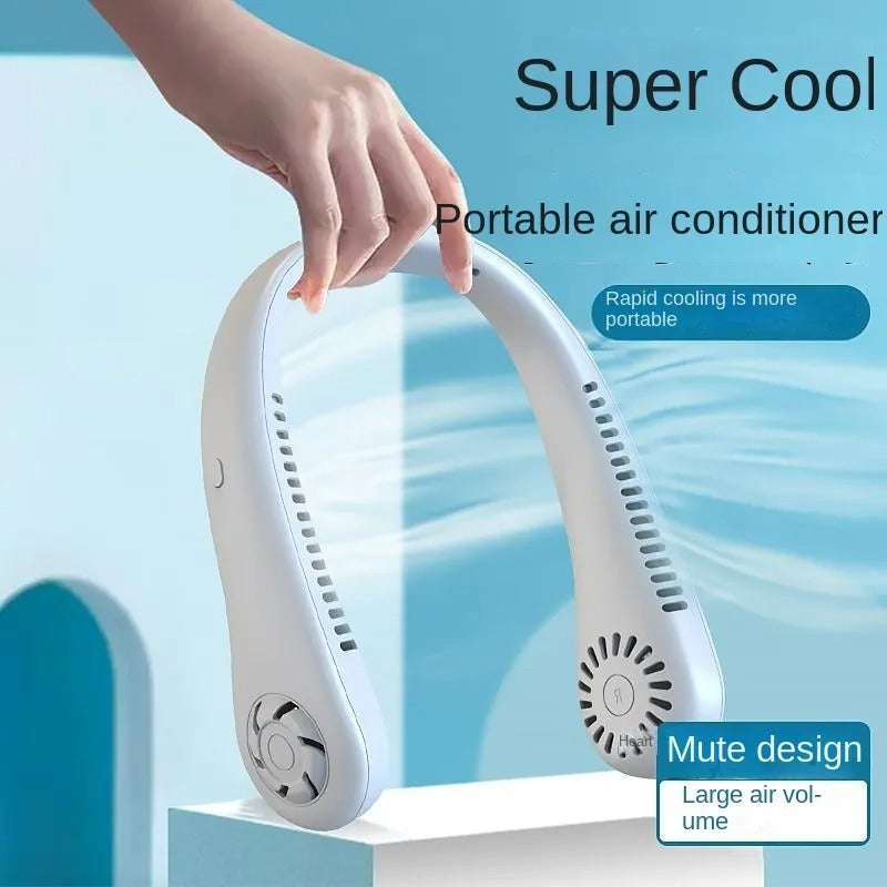 Portable Summer Air Cooling Hanging Neck Fan
